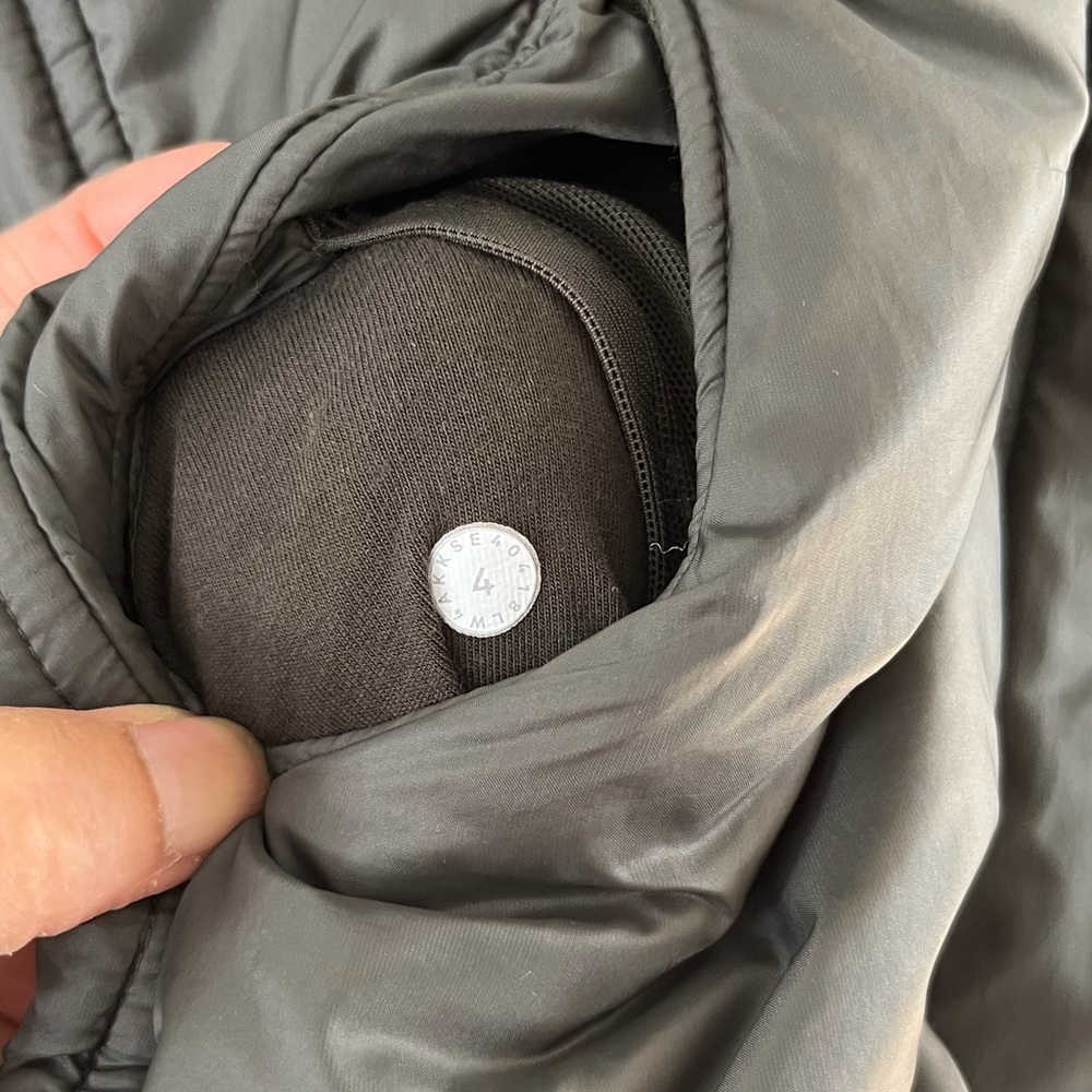 Lululemon Scuba Hoodie *Glyde Dark Olive Green Insulated Jacket Size 4 - Picture 13 of 17